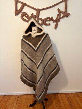 Vintage Icelandic Wool Cape